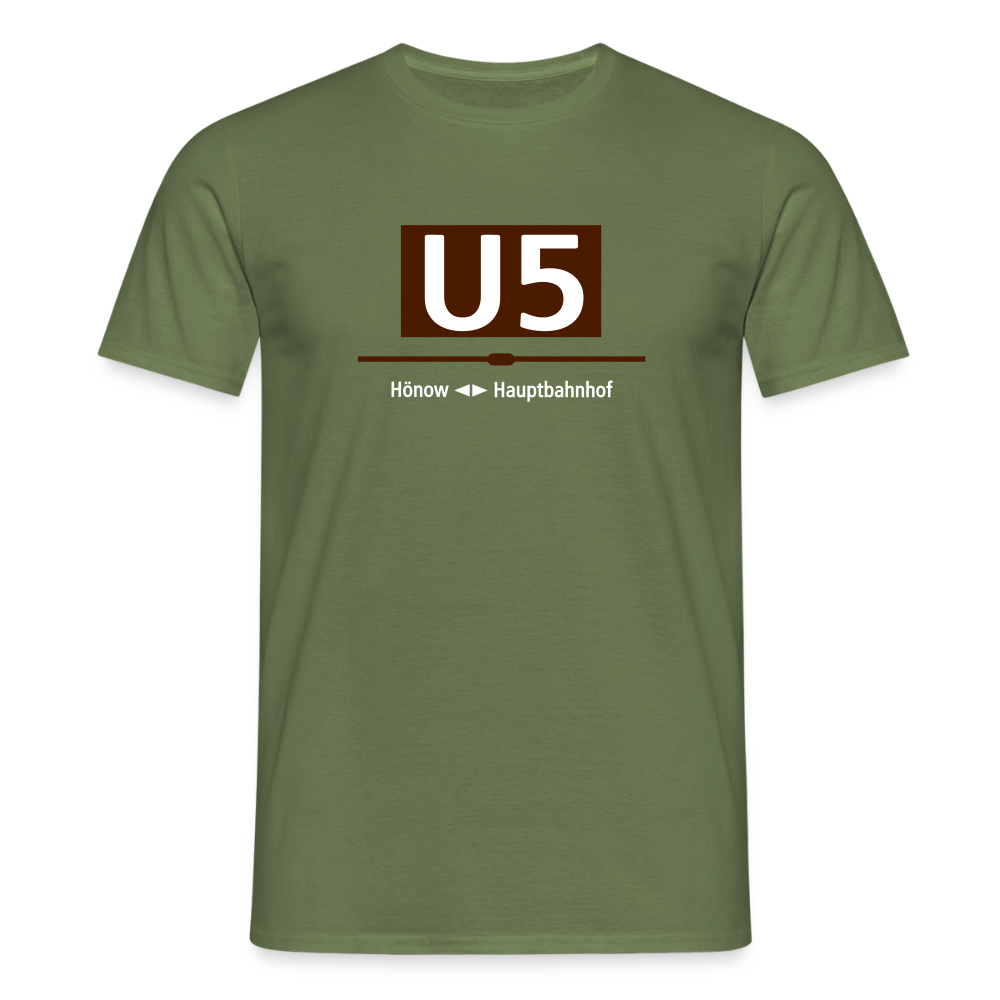 U5 - Männer Premium T-Shirt - Militärgrün