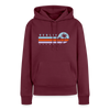 Berlin, Germany - Frauen Premium Hoodie - Burgunderrot