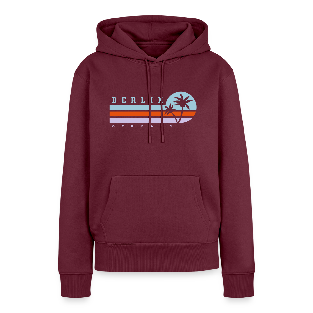 Berlin, Germany - Frauen Premium Hoodie - Burgunderrot