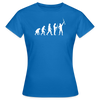 Evolution - Frauen Premium T-Shirt - Royalblau