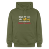 """Stell dir vor, du denkst und keener merkt's. - Hoodie - Militärgrün