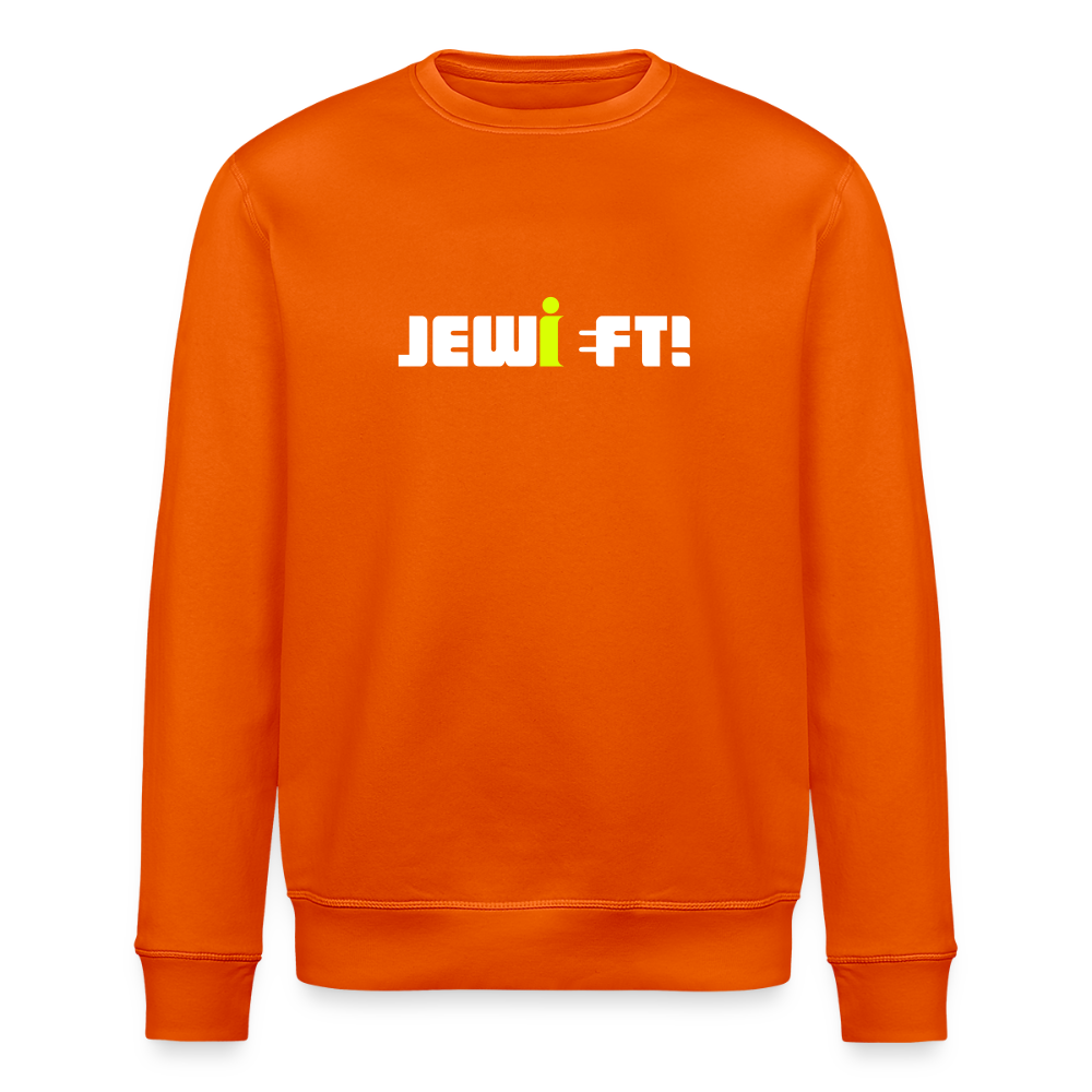 Jewieft! - Unisex Bio Sweatshirt - Tieforange