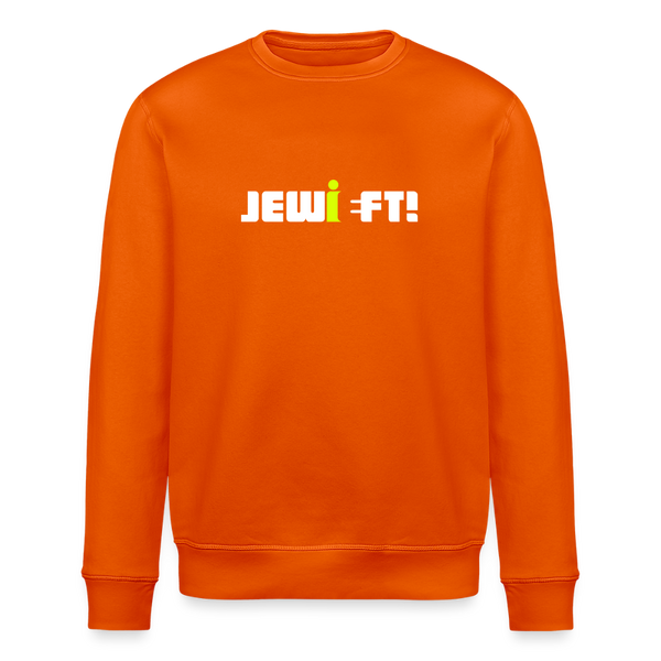Jewieft! - Unisex Bio Sweatshirt - Tieforange
