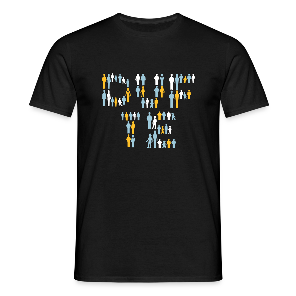 Berliner sind dufte - Männer Premium T-Shirt - Schwarz