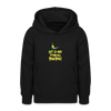 Schnurz Piepe mit Piep - Teenager Hoodie - Schwarz