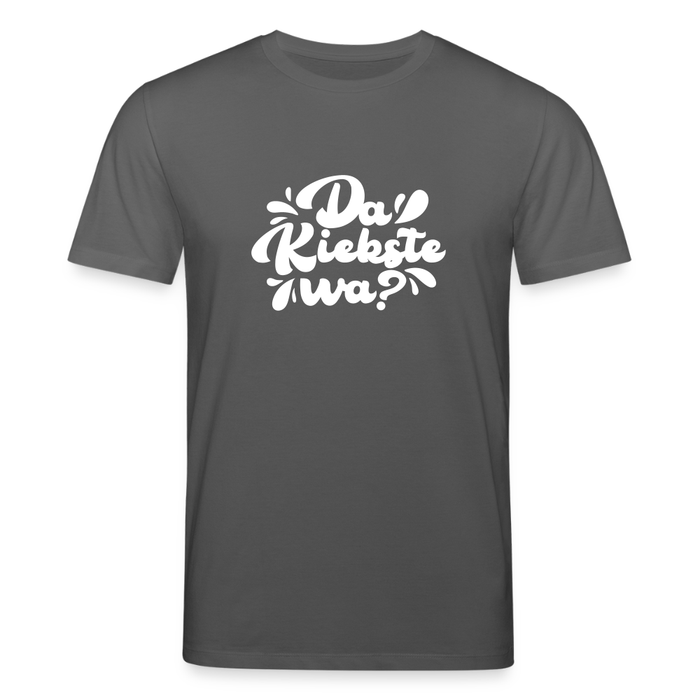 Kiekste - Unisex Bio T-Shirt - Anthrazit