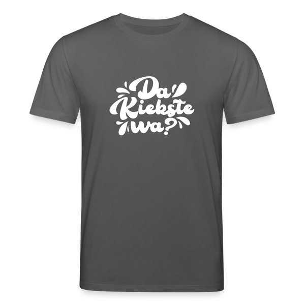 Kiekste - Unisex Bio T-Shirt - Anthrazit