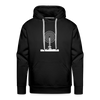 Funkturm im Fokus - Männer Premium Hoodie - Schwarz