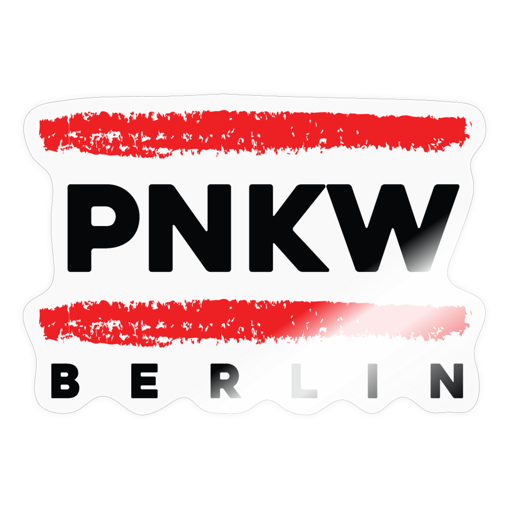 PNKW - Aufkleber - Transparent glänzend
