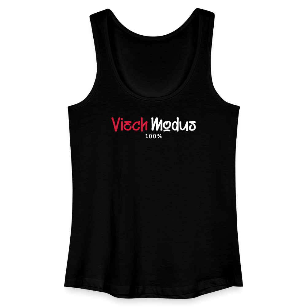 Viech Modus 100% - Frauen Bio Tank Top - Schwarz