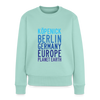 Köpenick Planet Earth - Frauen Premium Pullover - Mint 