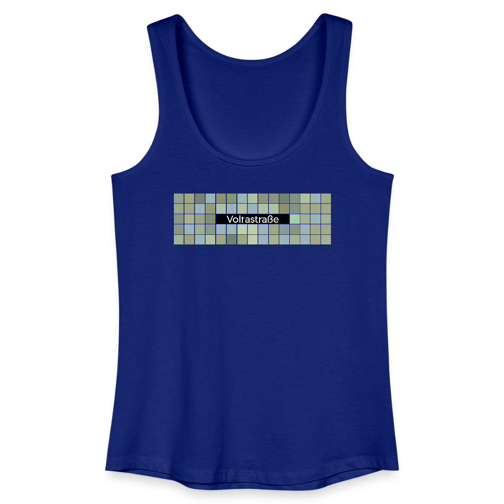 Voltastrasse - Frauen Bio Tank Top - Königsblau
