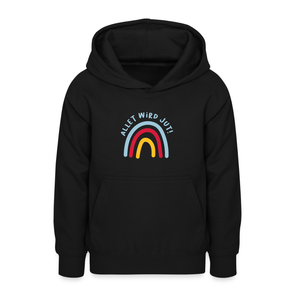 Allet wird jut! - Teenager Hoodie - Schwarz