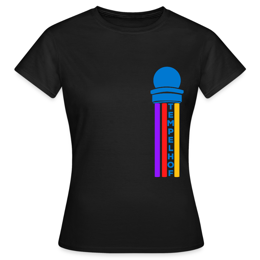 Tempelhof Radarturm - Frauen Premium T-Shirt - Schwarz
