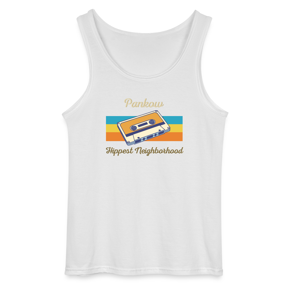 Pankow Hippest Neighborhood - Männer Tank Top - Weiß