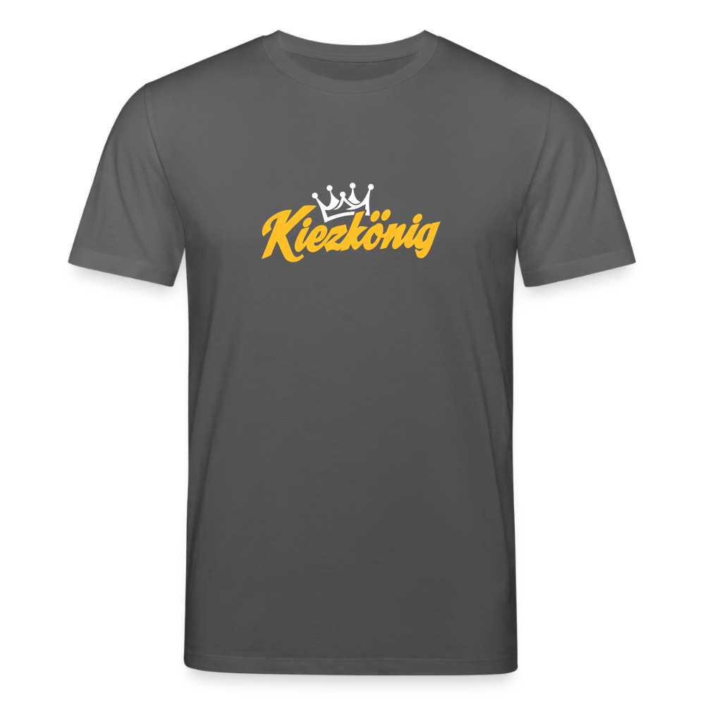 Kiezkönig - Unisex Bio T-Shirt - Anthrazit