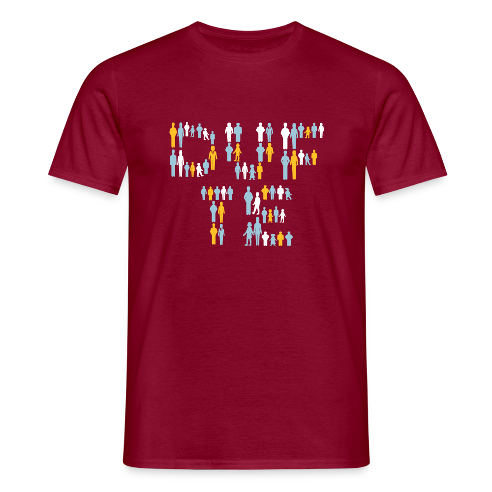 Berliner sind dufte - Männer Premium T-Shirt - Ziegelrot