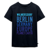 Wilmersdorf Planet Earth - Kinder Premium T-Shirt - Navy