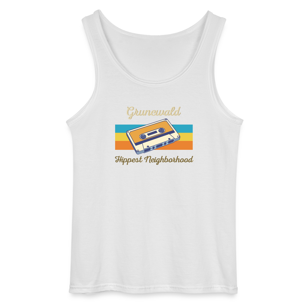 Grunewald Hippest Neighborhood - Männer Tank Top - Weiß