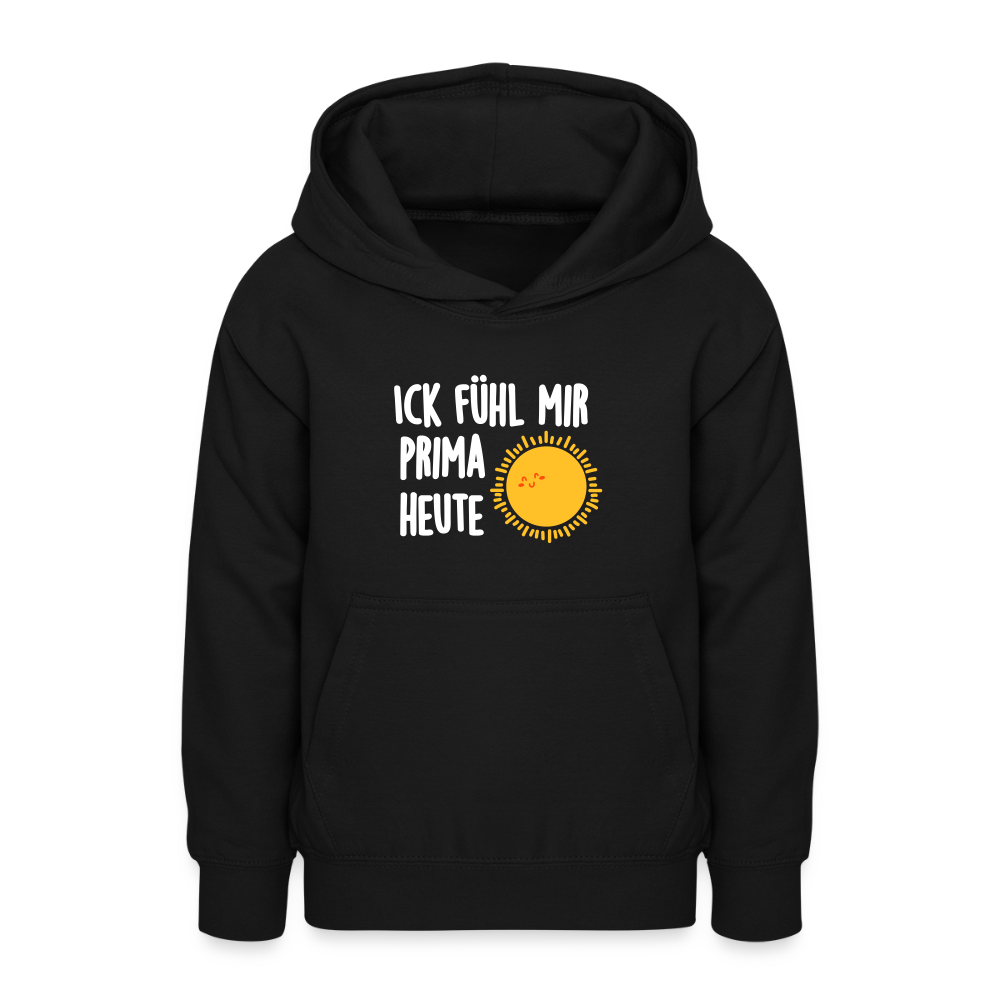 Ick fühl mir prima - Teenager Hoodie - Schwarz
