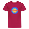 Schöneberg retro - Teenager Premium T-Shirt - dunkles Pink