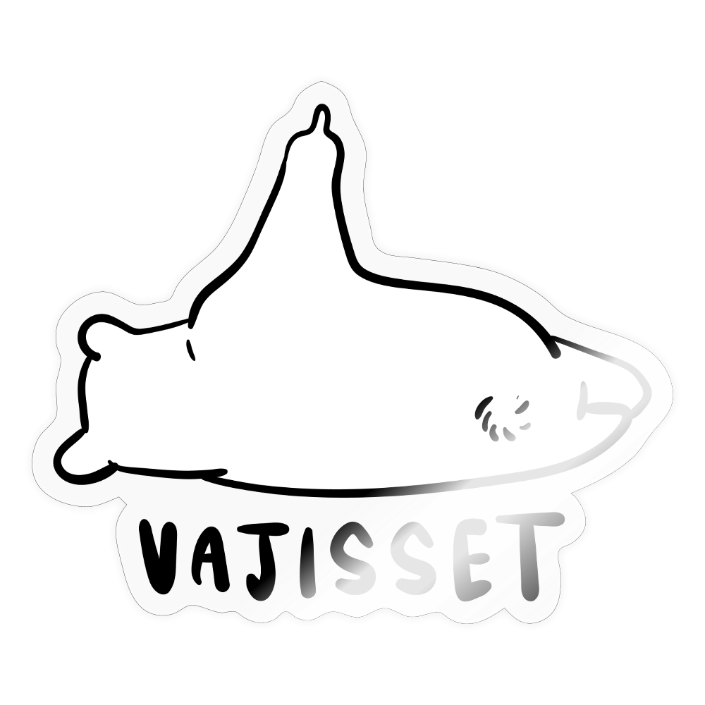Vajisset Bär - Aufkleber - Transparent glänzend