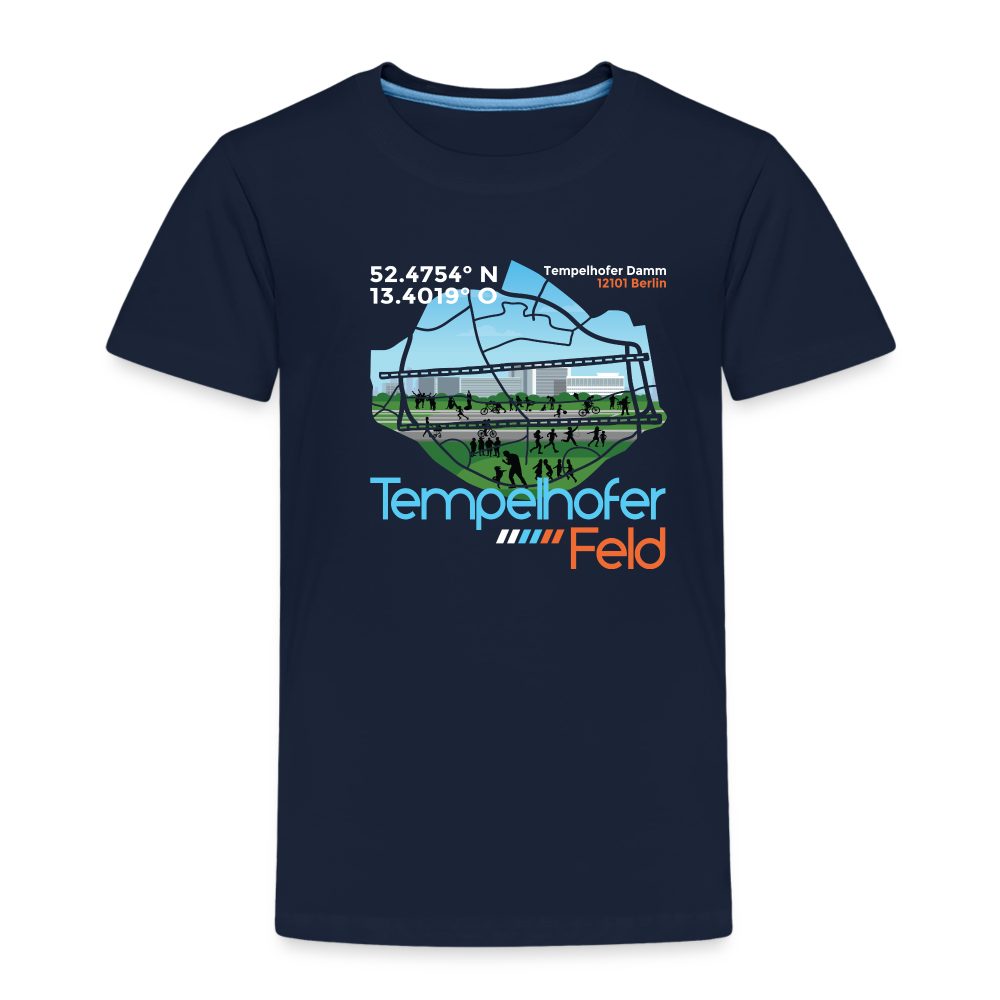 Tempelhofer Feld - Kinder Premium T-Shirt - Navy
