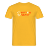 Watt'n du Vojel - Männer Premium T-Shirt - Gelb