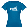 Remix. - Frauen Premium T-Shirt - Antikblaues Saphir meliert
