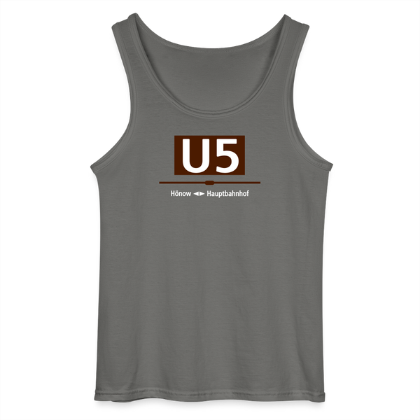 U5 - Männer Tank Top - Anthrazit