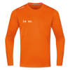 Is So  - Männer Sport Langamshirt - Neonorange