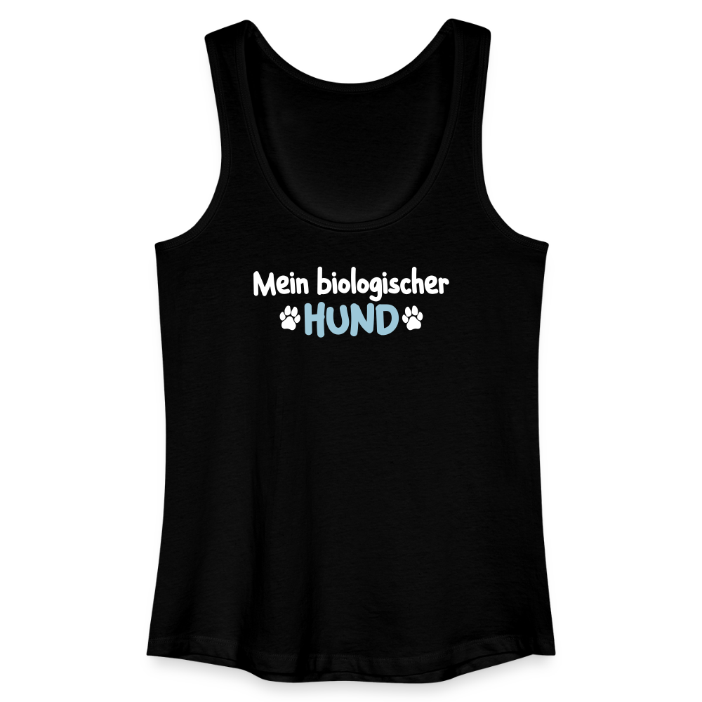 Mein biologischer Hund. - Frauen Bio Tank Top - Schwarz