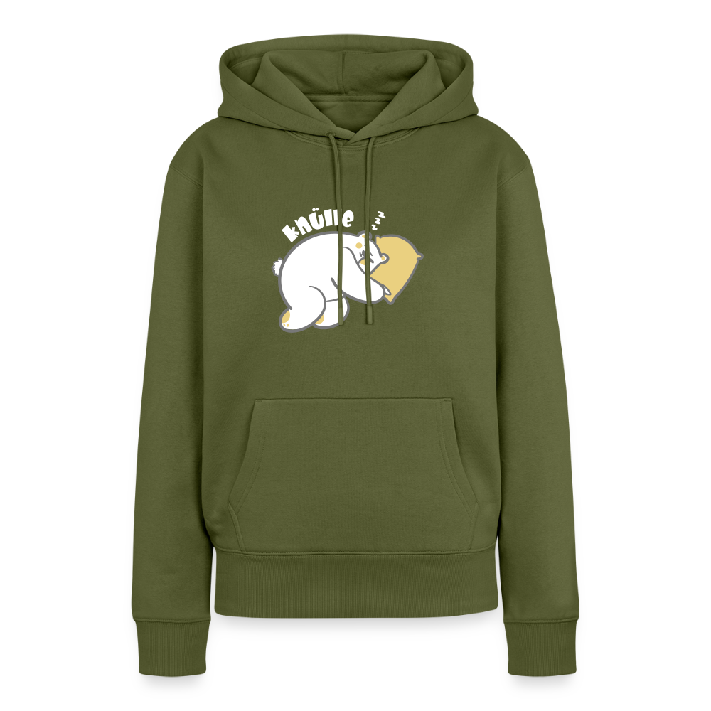 Knülle - Frauen Premium Hoodie - Khaki