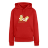 Knalltüte - Frauen Premium Hoodie - Rot