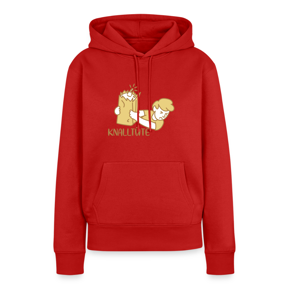 Knalltüte - Frauen Premium Hoodie - Rot