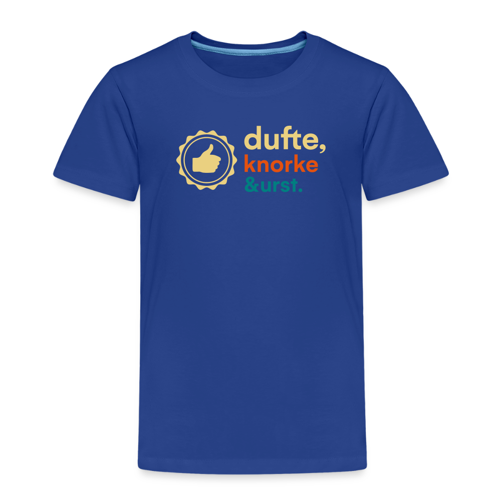 Dufte, Knorke, Urst - Kinder Premium T-Shirt - Königsblau