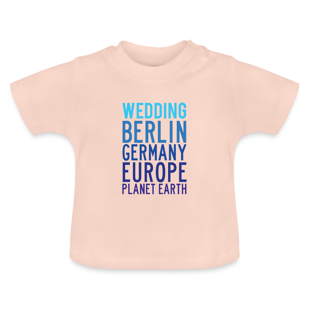 Wedding Planet Earth - Baby T-Shirt - Kristallrosa