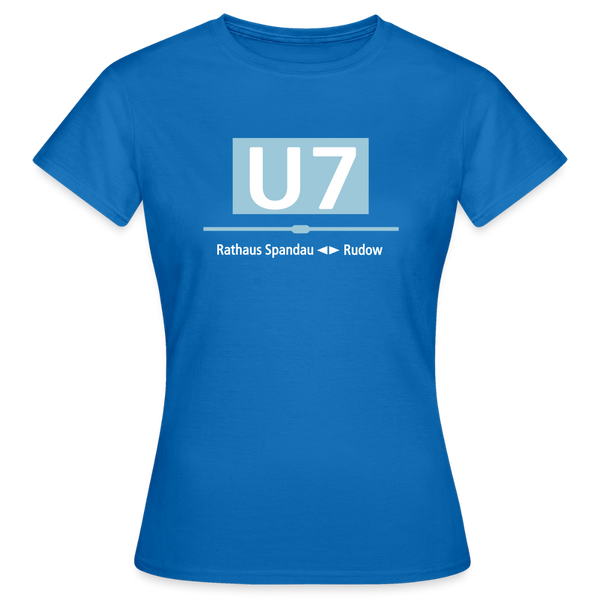 U7 - Frauen Premium T-Shirt - Royalblau
