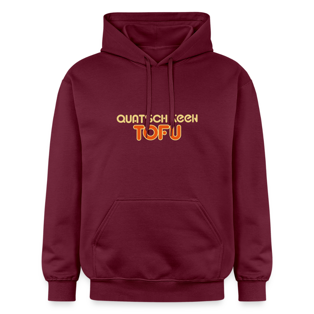 Quatsch keen Tofu! - Hoodie - Maroon