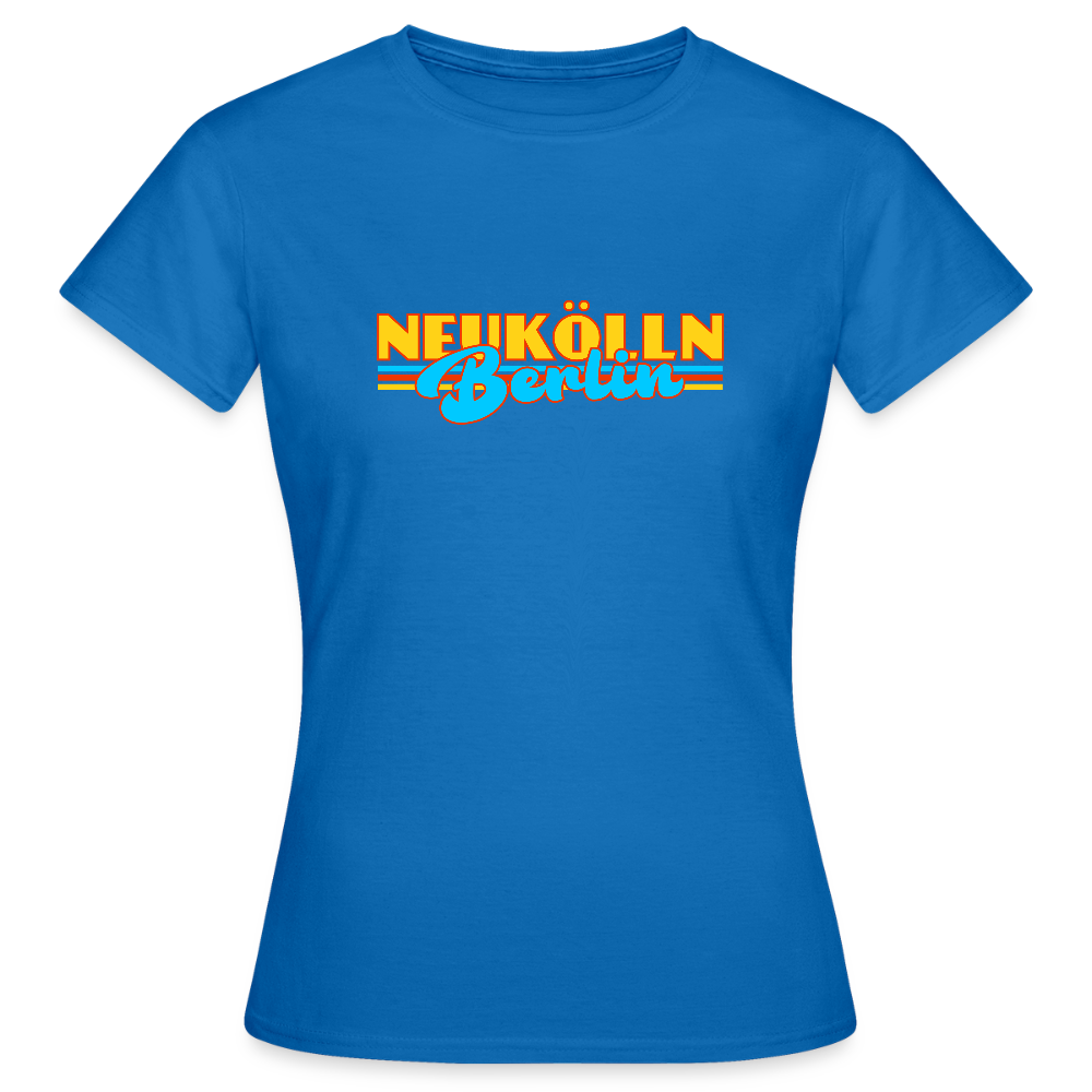 Neukölln Berlin Retro - Frauen Premium T-Shirt - Royalblau