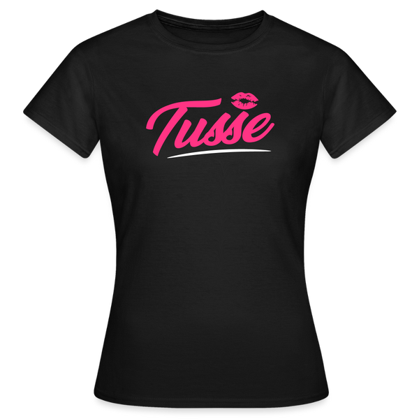 Tusse - Frauen Premium T-Shirt - Schwarz