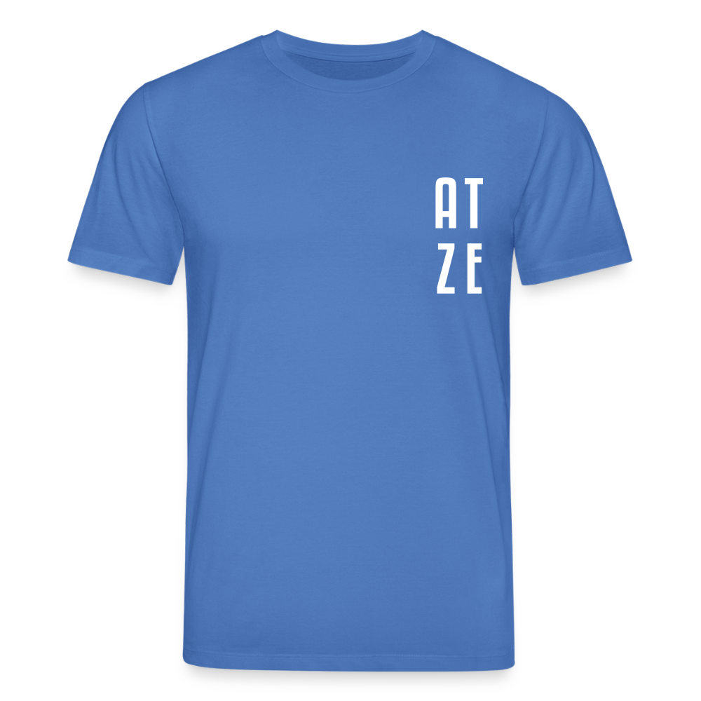 Atze - Unisex Bio T-Shirt - Achtsames Blau