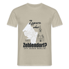Zypern oder Zehlendorf - Männer Premium T-Shirt - Sandbeige