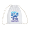 Steglitz Planet Earth - Turnbeutel - Weiß