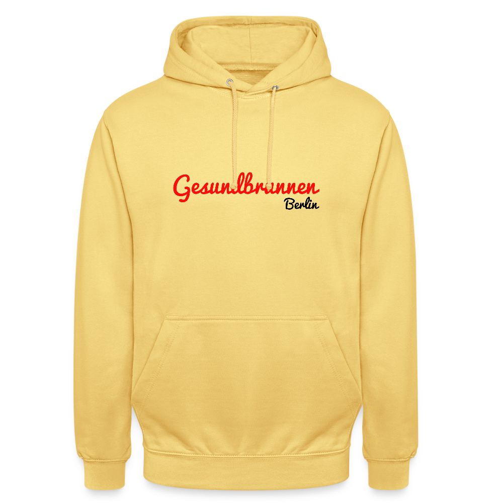 Gesundbrunnen Berlin - Unisex Hoodie - Zitronengelb