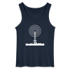 Funkturm im Fokus - Männer Tank Top - Navy