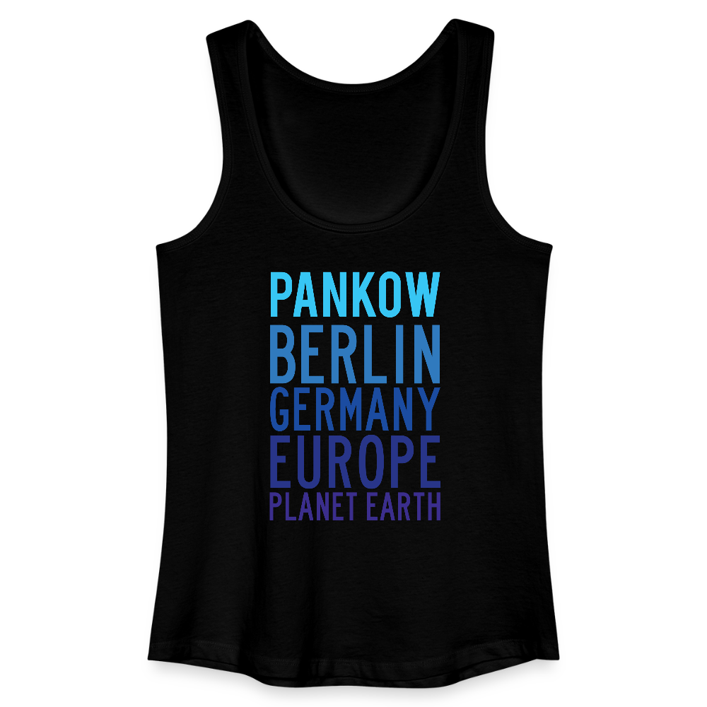 Pankow Planet Earth - Frauen Bio Tank Top - Schwarz
