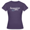 Spreewasser im Blut - Frauen Premium T-Shirt - Dunkellila