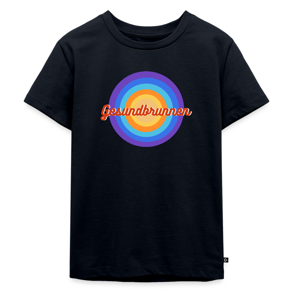 Gesundbrunnen Retro - Kinder Premium T-Shirt - Navy