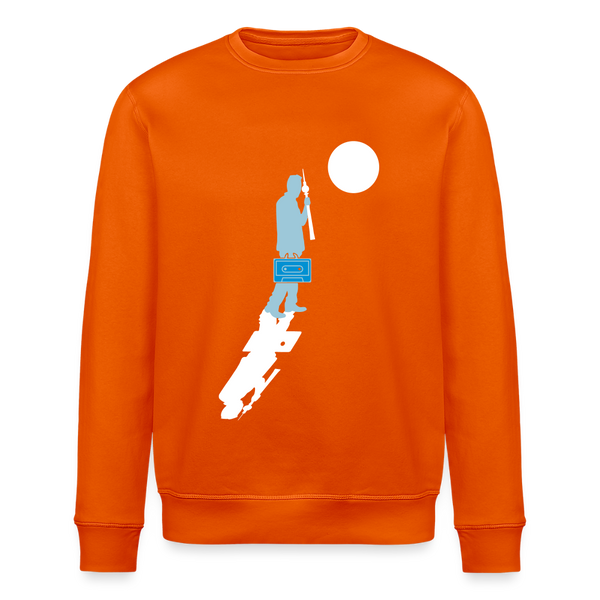 Unterwegs in Berlin - Unisex Bio Sweatshirt - Tieforange